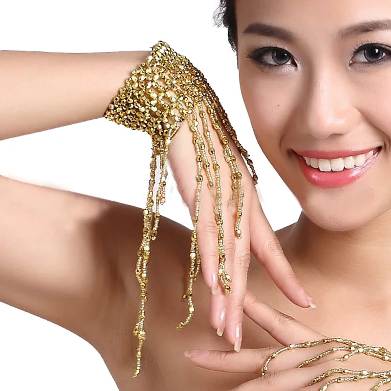 

Belly dance tassel bracelet belly dance accessories arm chain hanging ear chain arm chain single