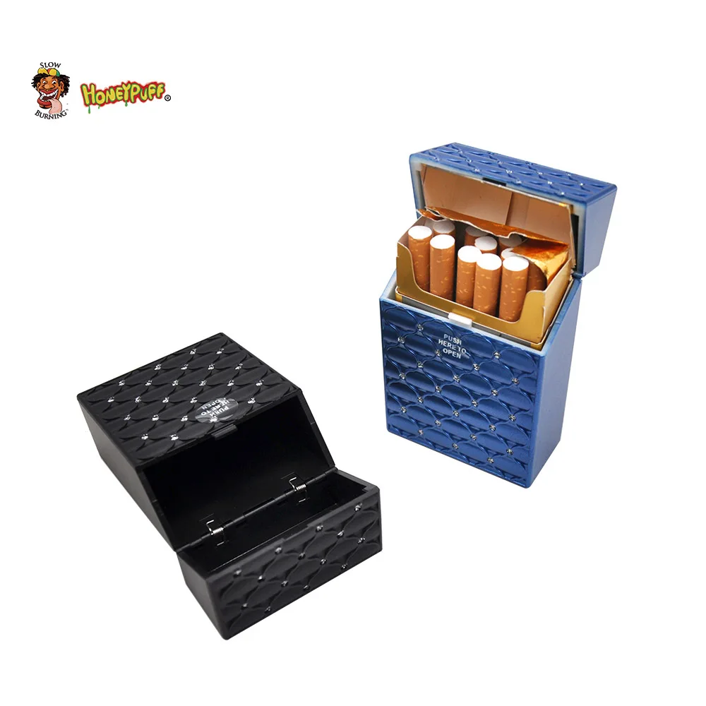 HONEYPUFF модный пластиковый чехол для сигарет обычных жесткий портативный