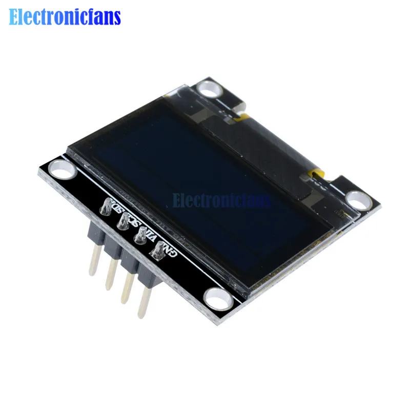 0,9" I2C IIC Серийный 128X64 128*64-белый топ с o-образным светодиодный ЖК-дисплей светодиодный Дисплей модуль SSD1306 12864 3V~ 5V DC 0,96" SPI серийный модуль для Arduino
