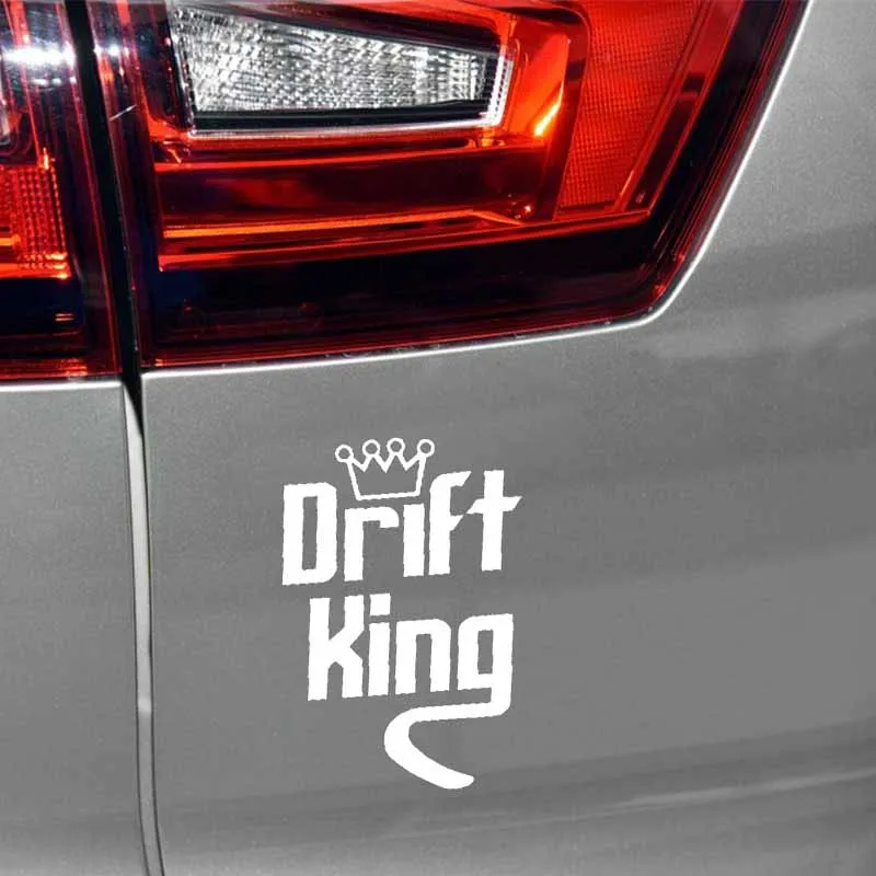 YJZT 9 1 см * 13 DRIFT KING Милая Корона Drift Turbo Boost Автомобильная Наклейка Виниловые