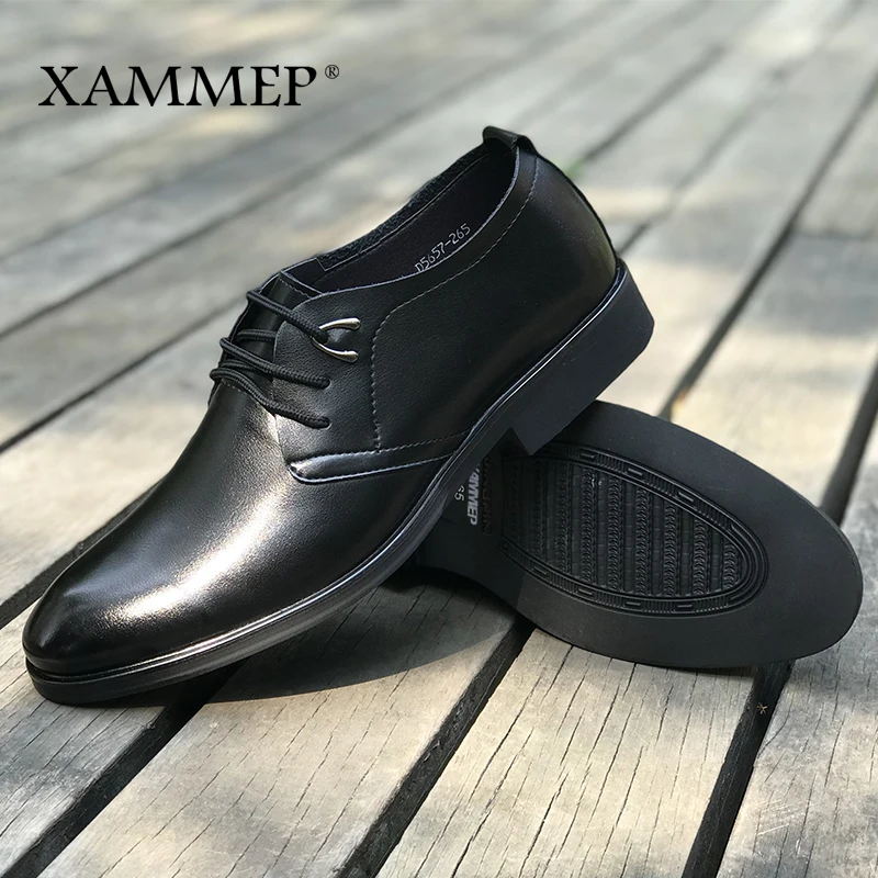 Кроссовки Xammep мужские кожаные брендовые кеды на плоской подошве Повседневная