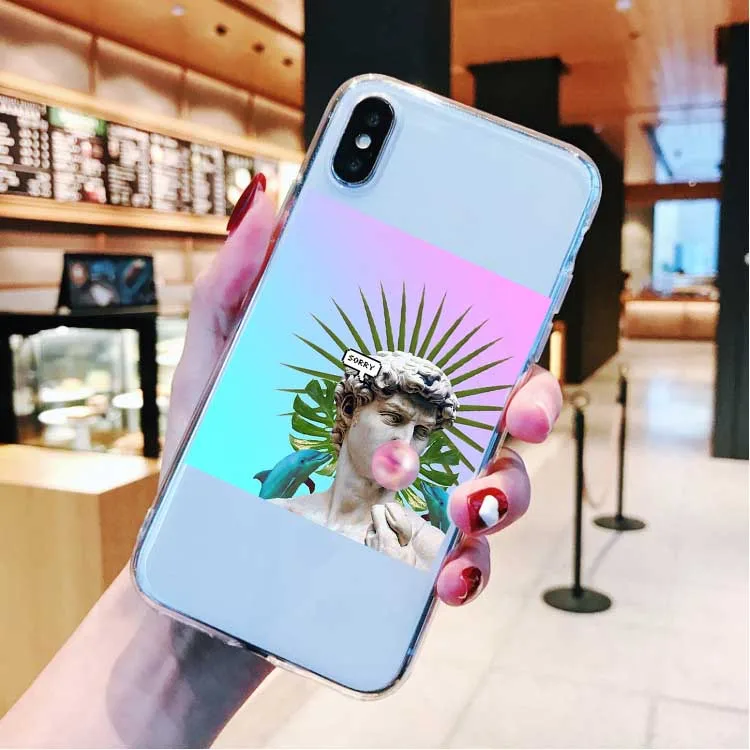 Чехол для телефона iPhone 11 Pro Max 12Pro 6s 7 8 Plus XS MAX XR Mona Lisa Van Gogh|Бамперы| |