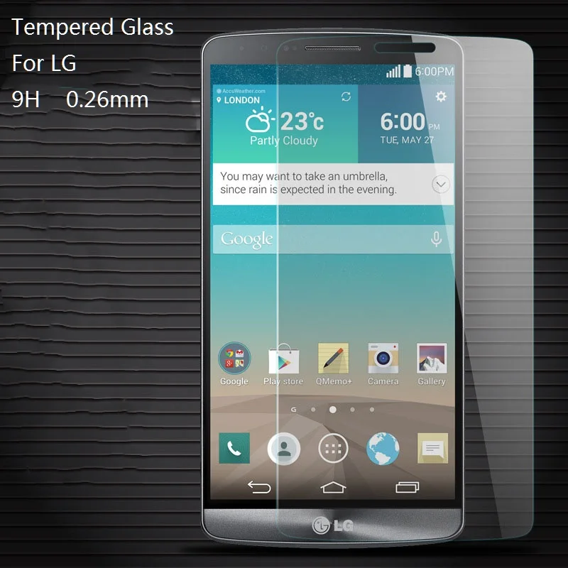 Защита экрана для LG G2 Mini D620 закаленное стекло 9H 0 26 мм последняя пленка G2MINI D410 от
