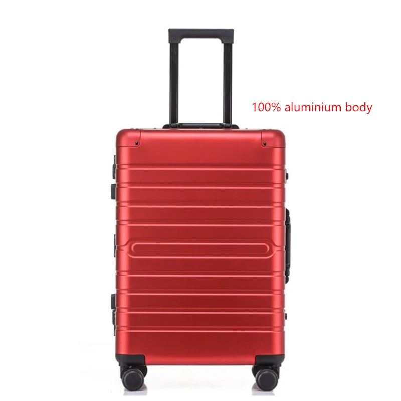 CARRYLOVE 2" 24" 2" дюймов Алюминиевый магниевый Спиннер Дорожный чемодан-тележка багаж на колёсиках для путешествий
