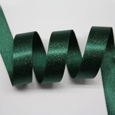 593 satin ribbon 1-1/" Двойной уход за кожей лица атласными лентами золотой блестящий сатин ленты 38 мм 20 ярдов на свадьбу для упаковки подарков DIY тканевая лента - Цвет: 593 satin ribbon