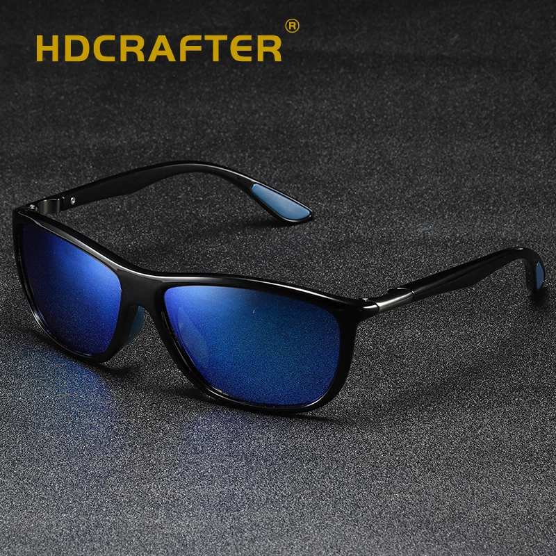HDCRAFTER бренд для мужчин модные поляризационные солнцезащитные очки женщин