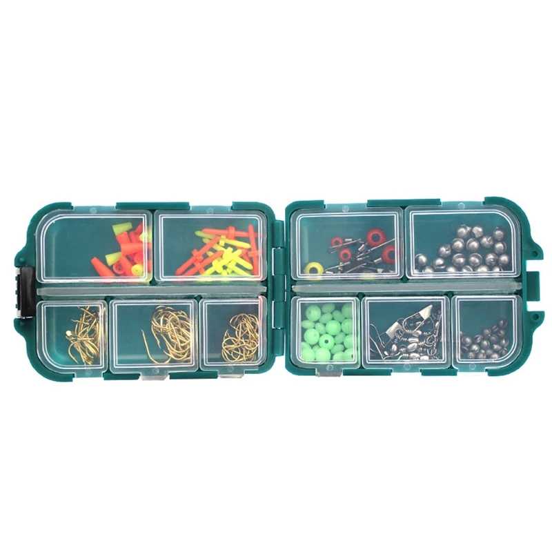 Новый набор рыболовных инструментов с 24 отделениями коробка для приманок бусин