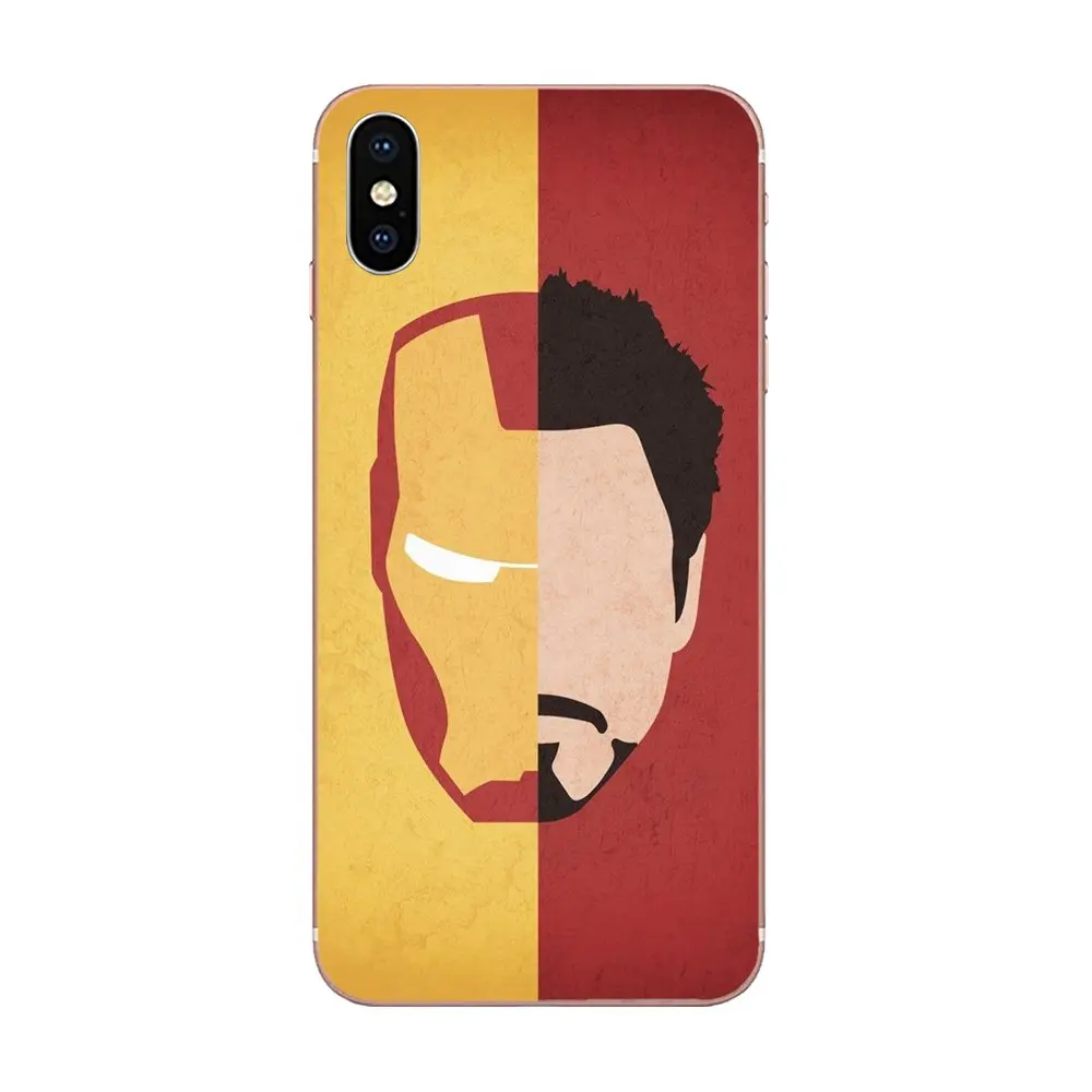 Luxury Cell Phone Case Iron Man Robert Downey Jr Tony Super Men For Xiaomi Redmi Mi Note 7 8 9 SE Pro Lite Go Play | Мобильные