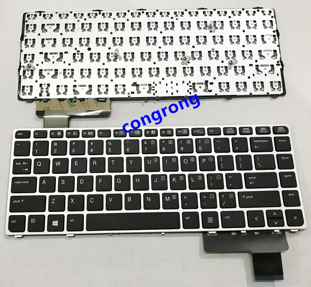 Английская клавиатура для ноутбука HP EliteBook Folio 9470M 9470 9480 9480M 702843 001 сменная