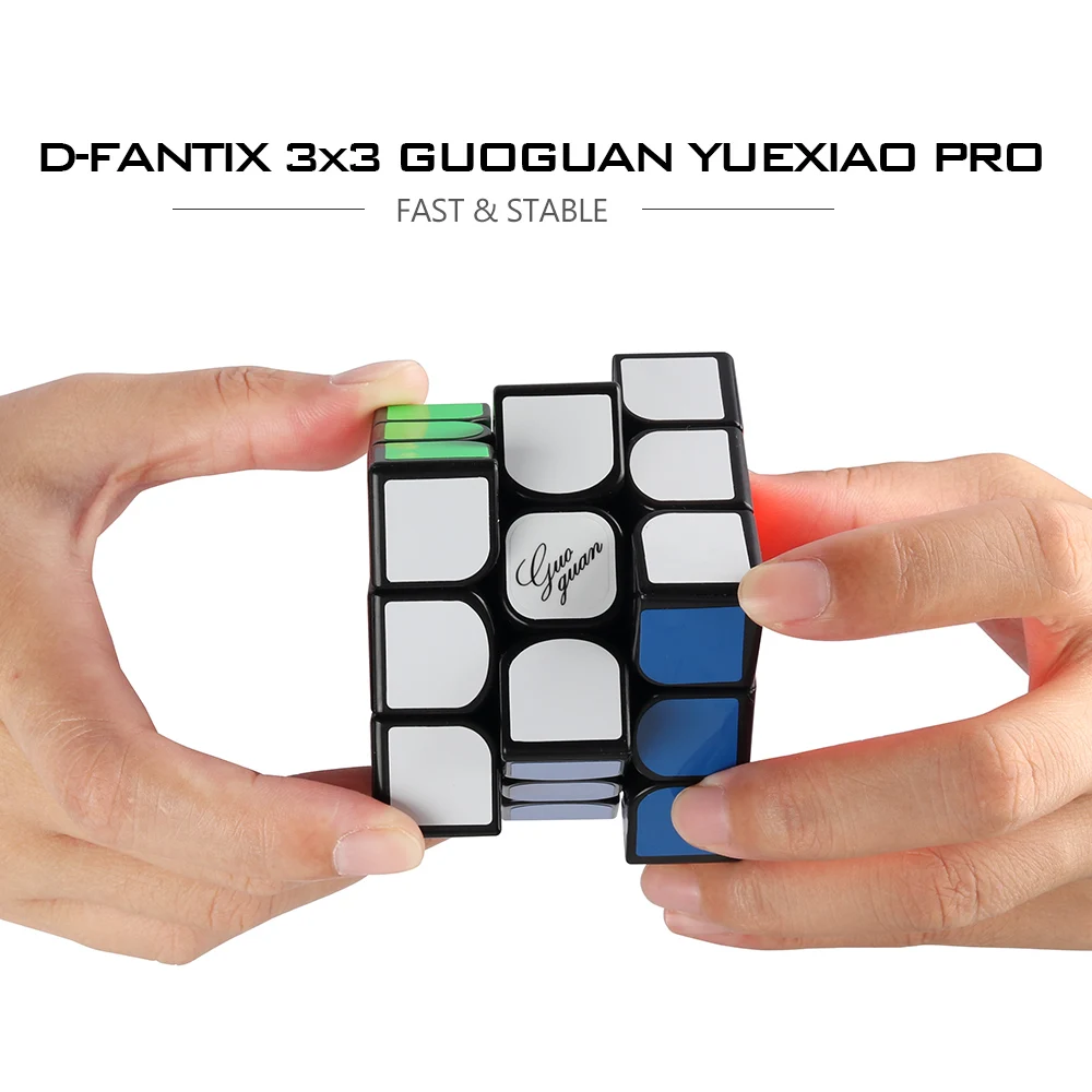 D FantiX Moyu Guoguan Yuexiao Pro 3x3 скоростной куб 3x3x3 волшебный головоломка игрушка