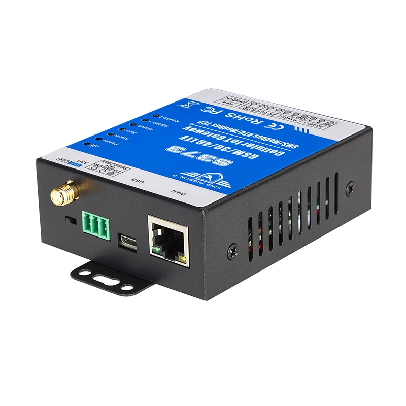 4G Cellular IIoT MQTT Шлюз удаленного мониторинга для UPS и батареи через GPRS SMS Ethernet