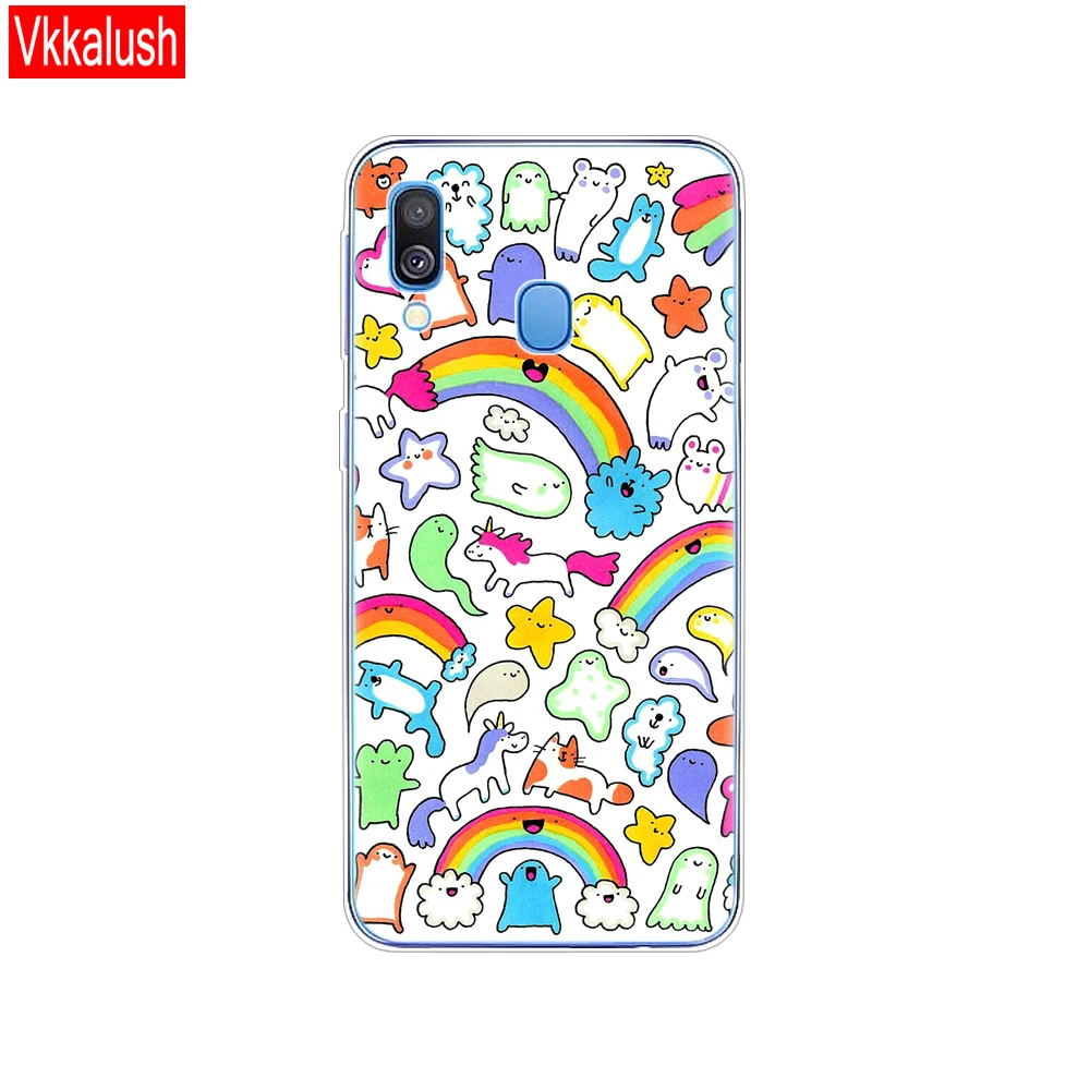 80241 Чехол для samsung A40, чехол, мягкий силиконовый чехол, чехол для телефона, для samsung Galaxy A40, Galaxy YA40, A 40, A405, SM-A405F, A405F, мультфильм - Цвет: 80241