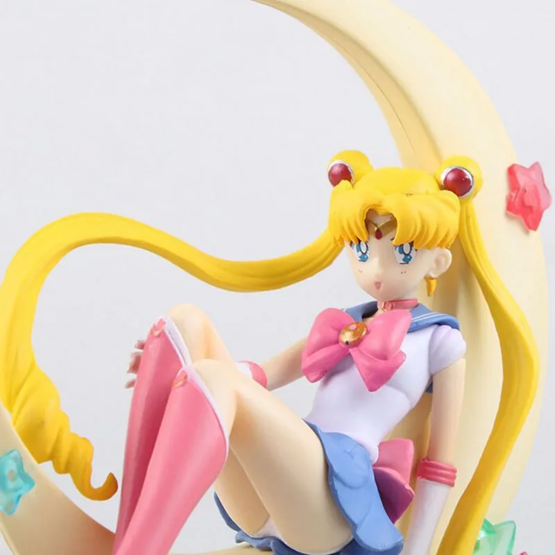 2018 Hot Sale 15cm Japan Anime Kawaii Sailor Moon Tsukino Usagi PVC Action Figure Collectible Model Toy Girls Doll Figures RT085 | Игрушки и