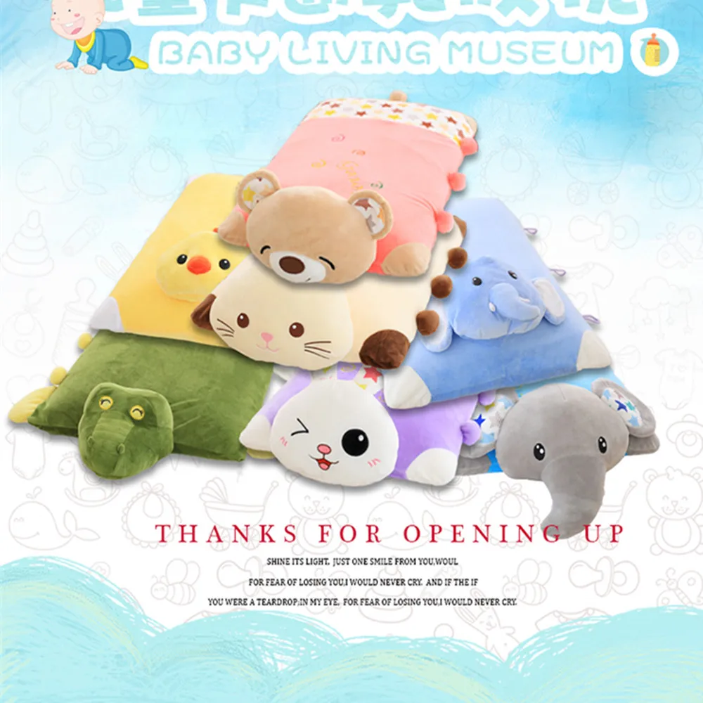 

13 Styles Soft Emulsion Animal Stufffed Pillow Cartoon Animal Plush Toys Cashion Cute Large Toys for Children Birthday Gift