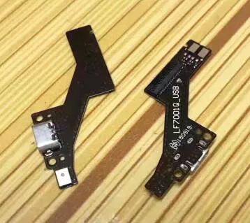 Для lenovo PB1-750M Phab TD-LTE PB1-750N PB1-750 Micro usb док-станция для коннектор; pcb; плата зарядка через usb Порты и разъёмы Flex с гибкими резиновыми запасными - Цвет: Коричневый