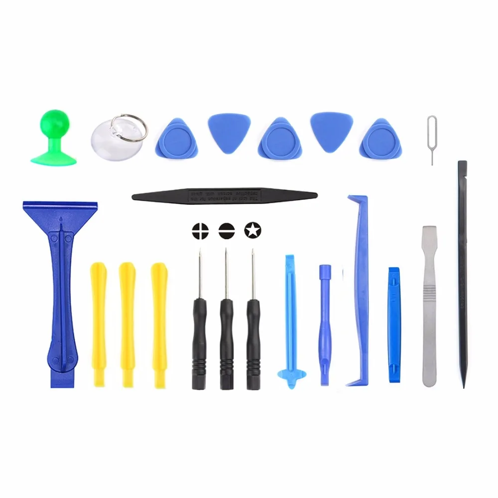 

JF-8130 22 in 1 Crowbar Spudger Repairing Disassemble Open Tool Kit