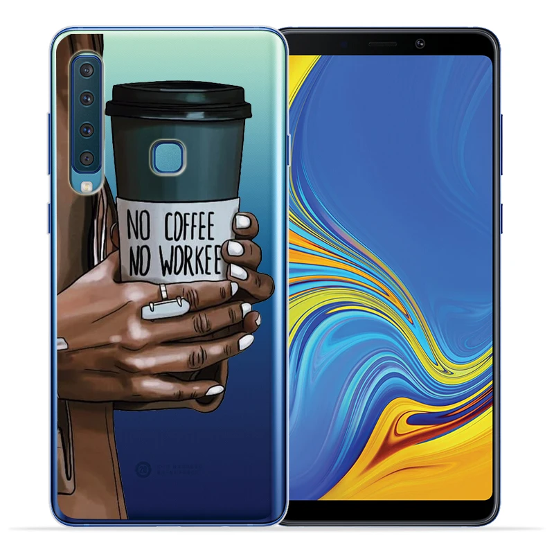 Модный прозрачный чехол для девочек Samsung Galaxy A50 A20 A30 A40 A10 A70 M10 M20 задняя крышка |