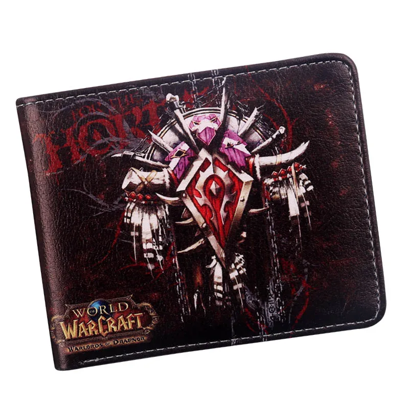 Кошелек World Of Warcraft Alliance с отделением для удостоверения личности Двойные кошельки