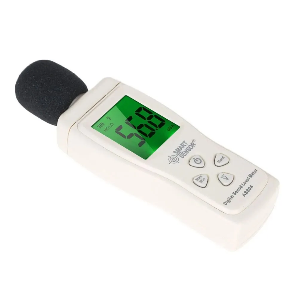 Medidor цифровой ЖК дисплей probador de ruido DB Decibel medidor nivel.|Умная система управления