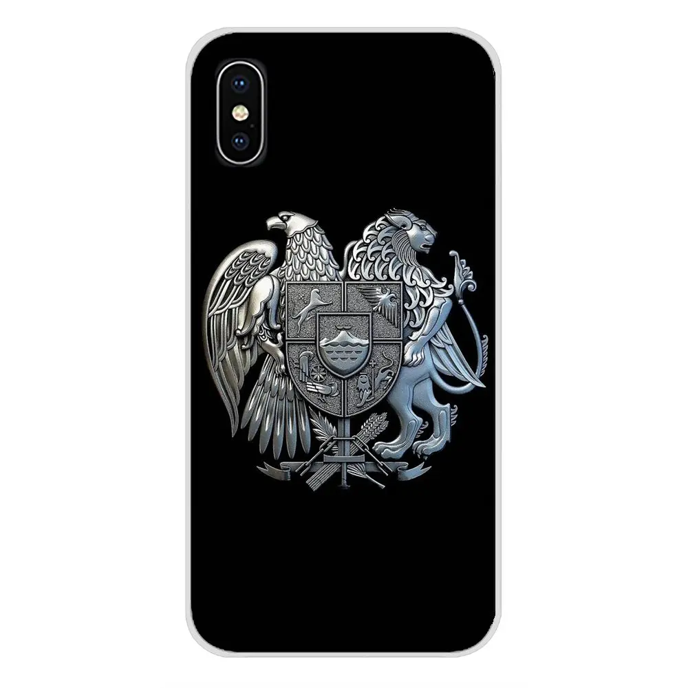 Логотип Armenian Symbols для Xiaomi Mi4 Mi5 Mi5S Mi6 Mi A1 A2 5X 6X 8 9 Lite SE Pro Max Mix 2 3 2S мягкие прозрачные