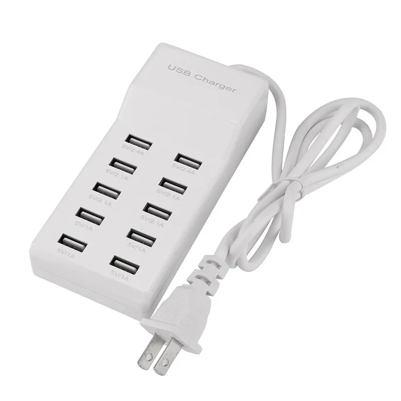 Зарядное устройство CARPRIE s 2 0 с 10 портами многофункциональная USB штепсельная вилка