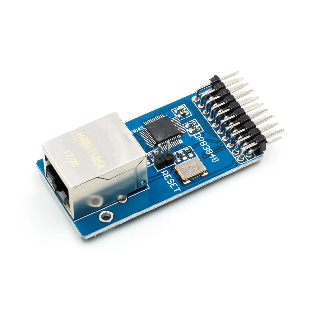 DP83848 Ethernet физический уровень трансивера RJ45 плата управления интерфейса