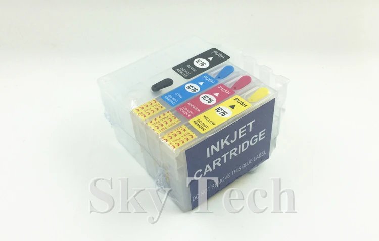 76L IC76 пустые многоразовые чернильные картриджи для ICBK76 ICY76 костюм Epson PX M5040F S5040 с