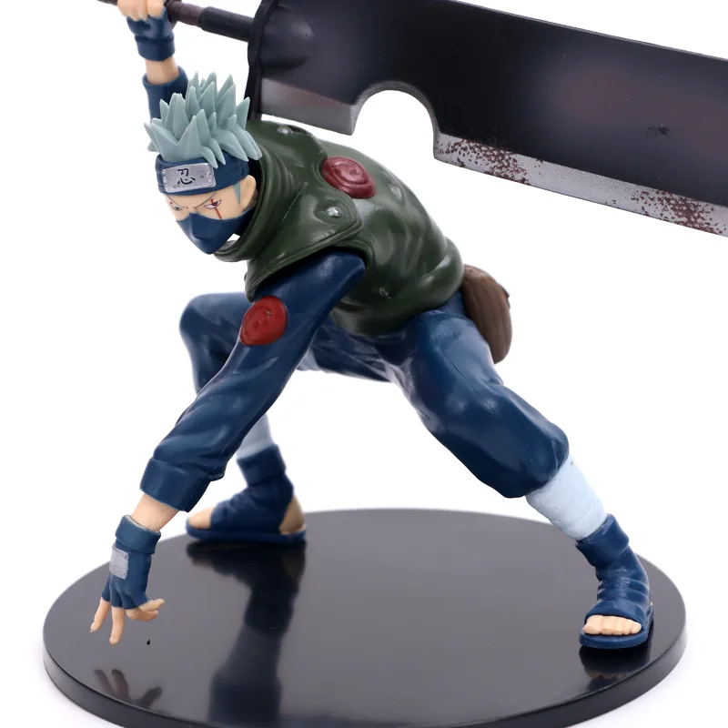 Аниме Наруто война за терпение Хатаке Какаши Decapitation Broadsword Zabuza фигурка модель
