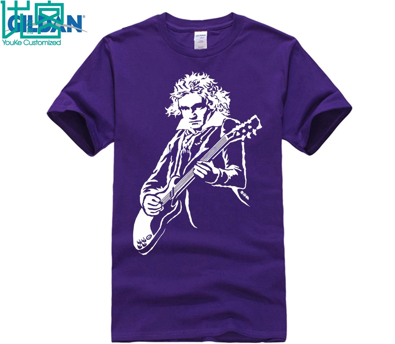 Бетховен рок! Футболка | Мужская одежда