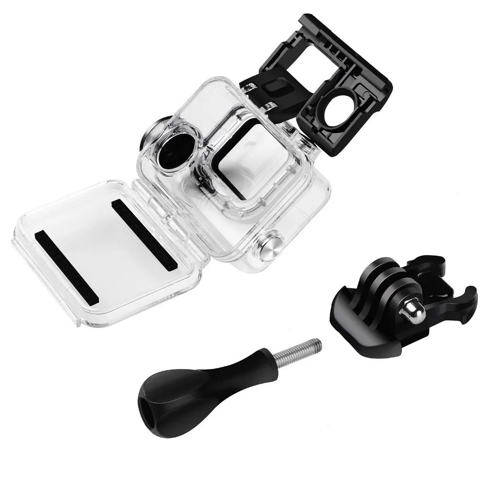 Для Gopro 50 м зарядка Водонепроницаемый защитный корпус чехол для дайвинга для Go pro Hero 7 черный 6 5 Аксессуары для экшн-камеры