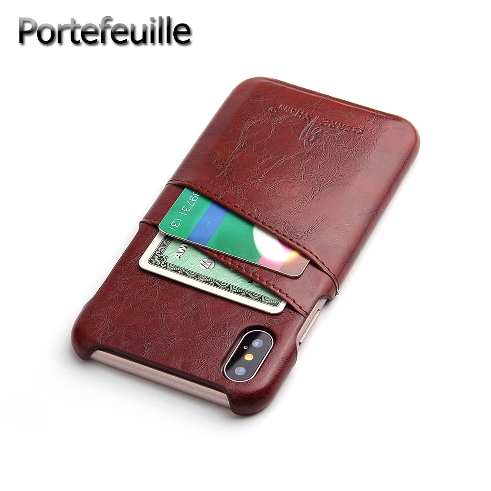 Portefeuille для iPhone 8 чехол карт из искусственной кожи держатель кредитных защитный 7