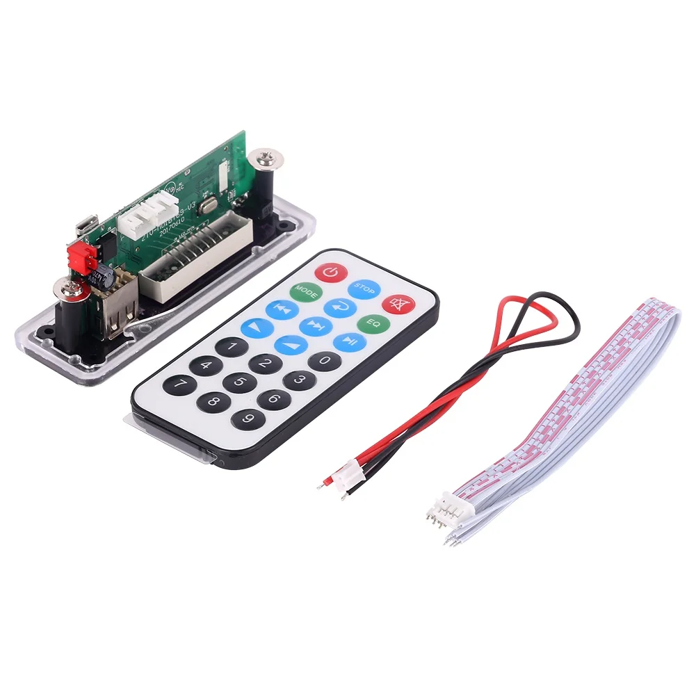 Bluetooth MP3 декодирования доска Модуль ж/Слот для карты SD/USB/FM/пульт с декодером плата