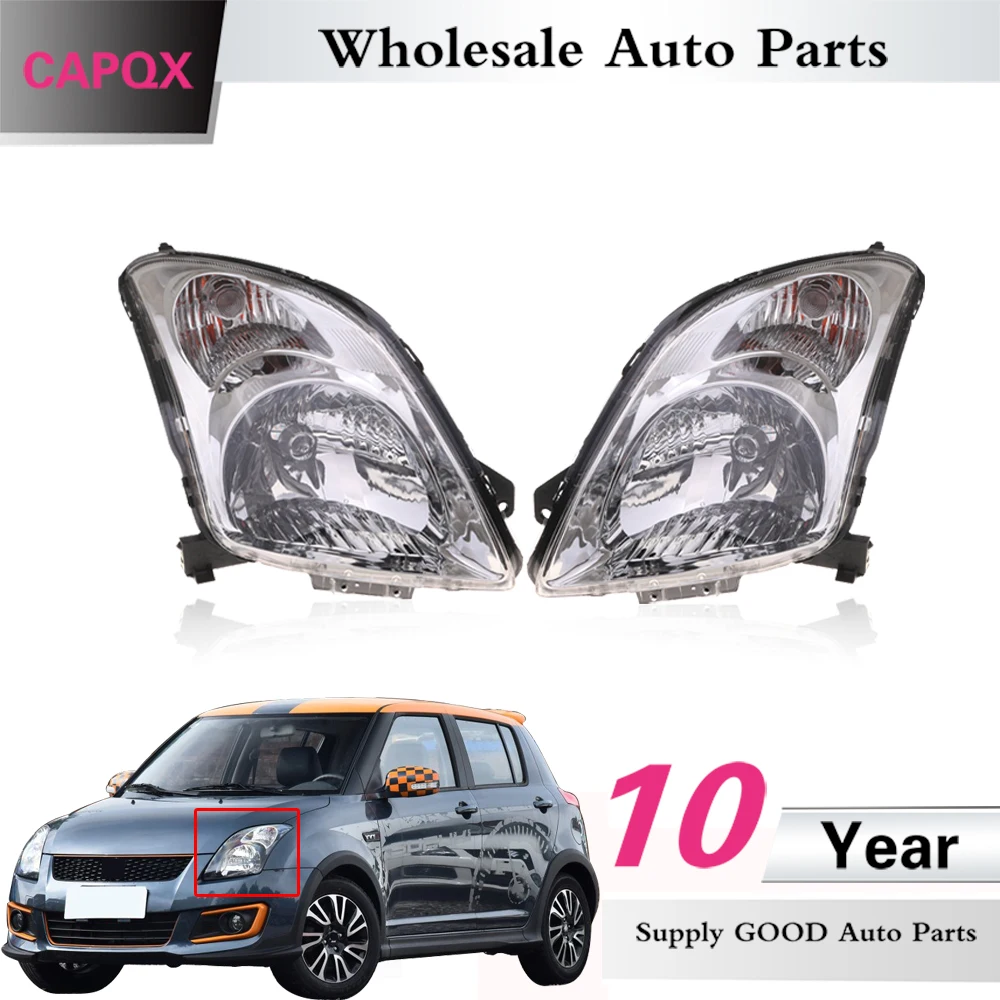CAPQX 1 пара для Suzuki Swift высококачественные фары переднего бампера головного света