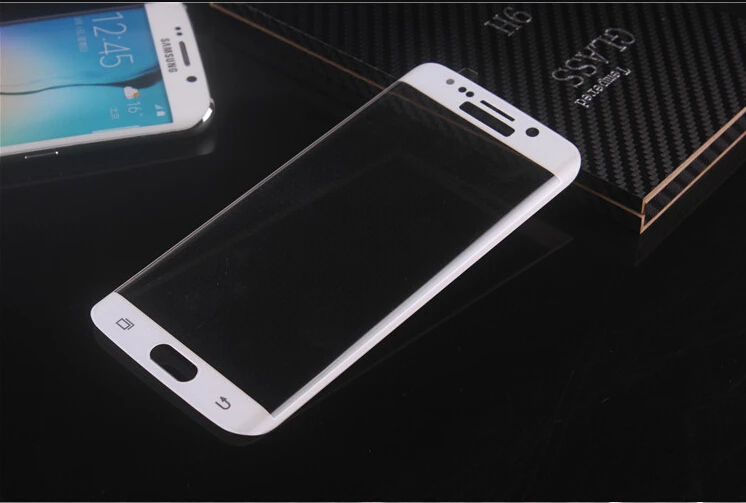 Защитное стекло с полным покрытием для Samsung Galaxy S6 Edge Plus G928 6 цветов|glass screen protector|screen