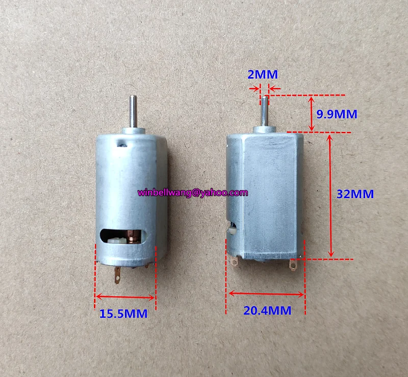 Группа 3 V-6 V 180 микро двигатель постоянного тока 15,5*20*32mm скоростная углеродистая щетка Детские комплекты одежды с изображением самолета Модель мотор с устанавливаемое на вентиляционное отверстие в салоне автомобиля