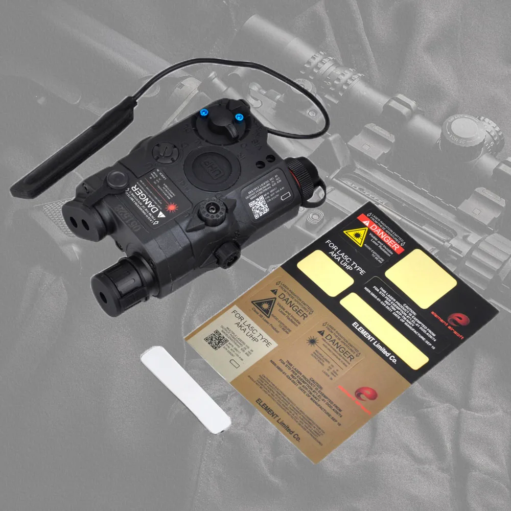 Airsoft тактический PEQ Зеленый лазерный фонарик Combo LA 5C UHP Тактический LA5 зеленый