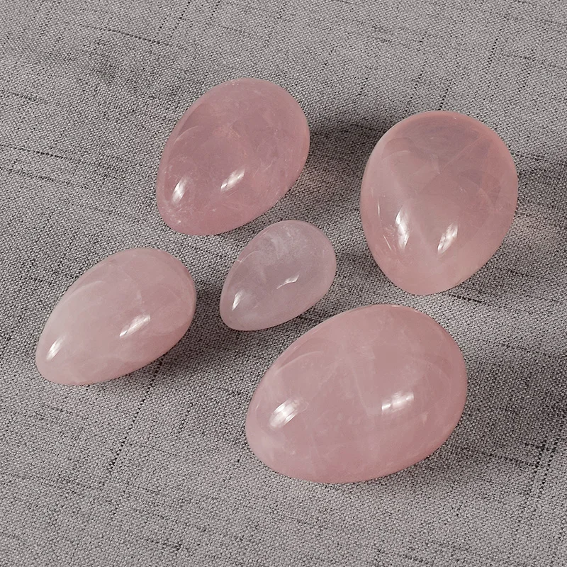 Яйцо Из Натурального Розового Кварца без отверстий 1 шт.|jade egg|rose quartz egghealth care |