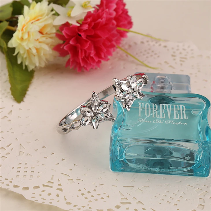 Женский браслет с фианитом Arwen Evenstar серебристого цвета ювелирное украшение в