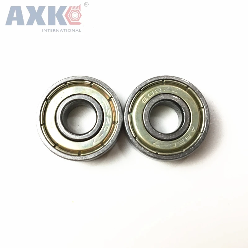 AXK 608ZZ подшипник ABEC-1 (20 шт.) 8X22X7 мм миниатюрный 608 ZZ Лонгборд шарикоподшипники для