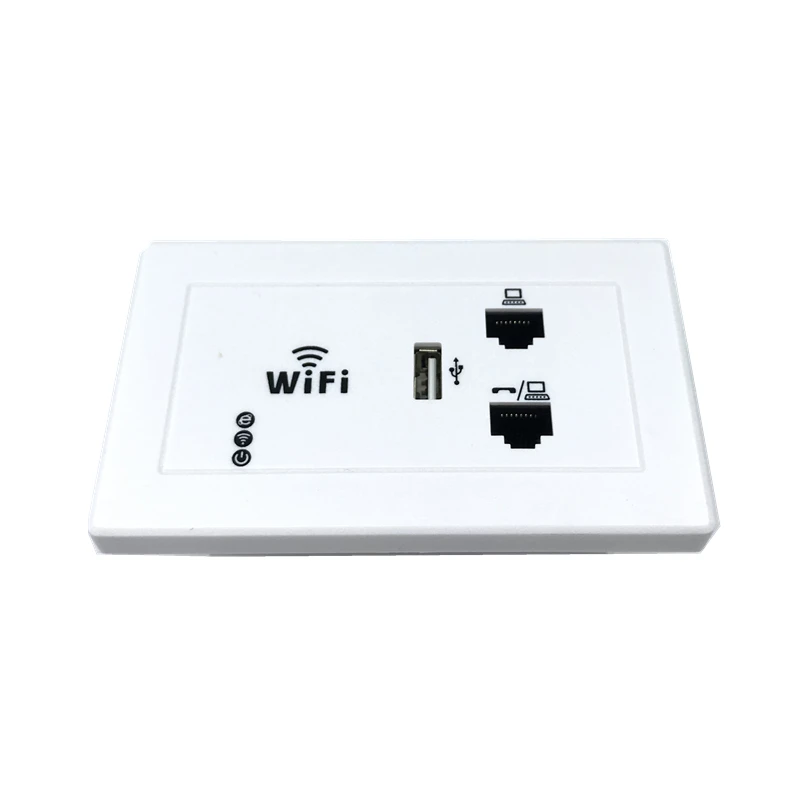 ANDDEAR белая Беспроводная настенная точка доступа Wi Fi для комнат гостиниц высокого