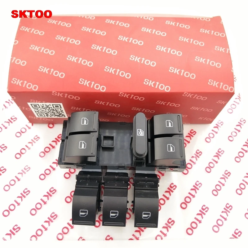 Стеклоподъемный переключатель для SEAT Volkswage Tiguan Jetta Golf MK5 MK6 GTI Rabbit Passat 1K4959857B 7L6 959