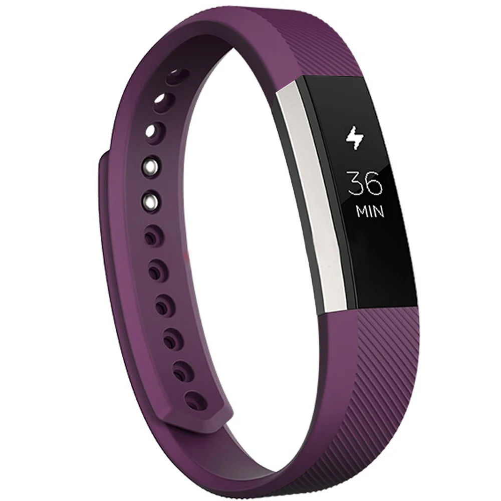 Ремешок силиконовый для наручных часов сменный Браслет смарт Fitbit Alta HR 14