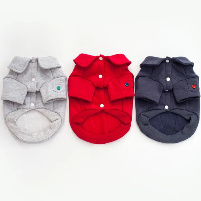 Толстовка с капюшоном для собак sudadera perro одежда щенков отворотами bluza dla psa