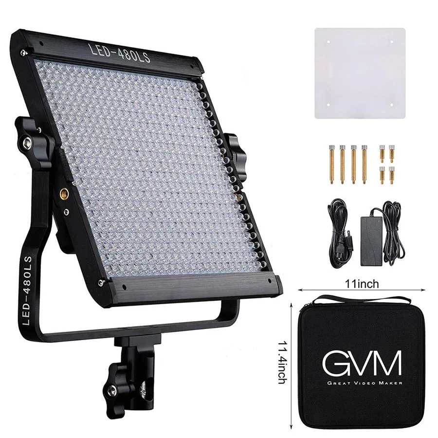 Светодиодный светильник GVM 480LS лампа для фотосъемки правая LED s фотостудии - купить