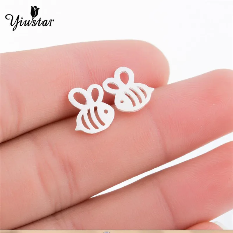 Женские серьги в виде пчел Yiustar модные гипоаллергенные|light earrings|bee earringsearrings for women |