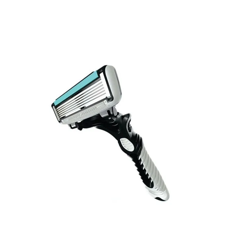 2 шт./лот высококачественные лезвия для бритвы мужчин 6 слоев кассеты бритвенное