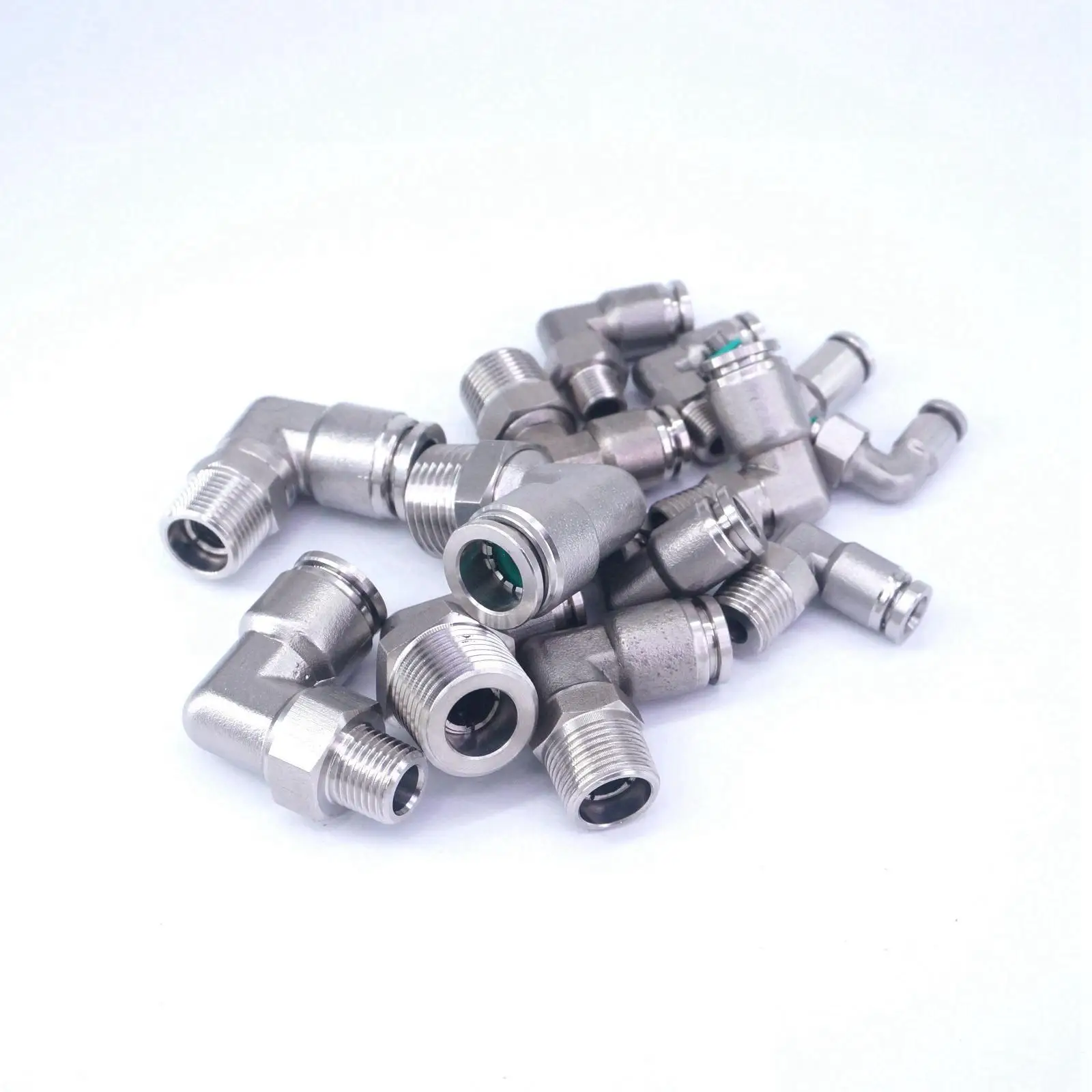 304 нержавеющая сталь M5 M61/8 &quotBSP 1/4&quot BSP 3/8 1/2&quot 3/4 &quotBSP&quot Φ * мужской коленчатый