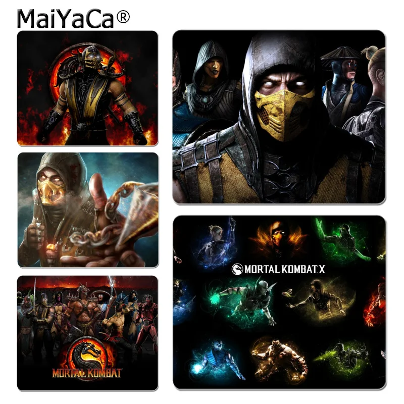 Коврик для мыши MaiYaCa Mortal Kombat игровые коврики размер 7 08*8 65 дюйма и 9 83*11 4