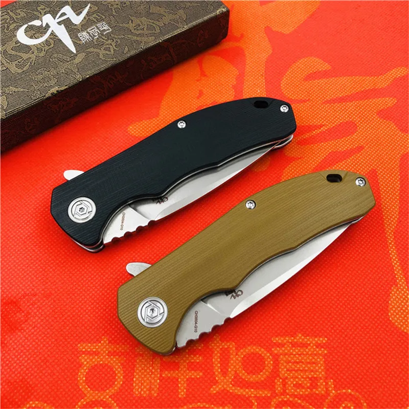 CH складной нож CH3504 G10 ручка D2 Лезвие Керамический шариковый подшипник Открытый