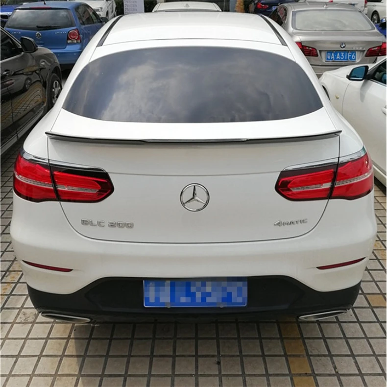 Спойлер для Mercedes Benz GLC Coupe GLC200 GLC300 GLC260 2016.2017.2018 Высокое качество ABS задние крыло